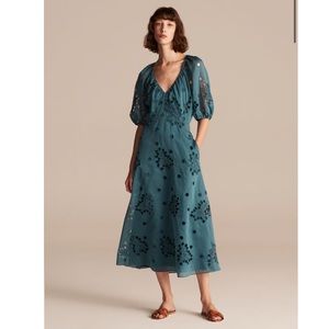 Rebecca Taylor Honeysuckle Eyelet Dress NWT